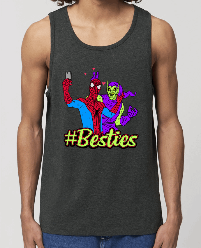 camiseta sin mangas pora él Stanley Specter #Besties Spiderman Par Nick cocozza