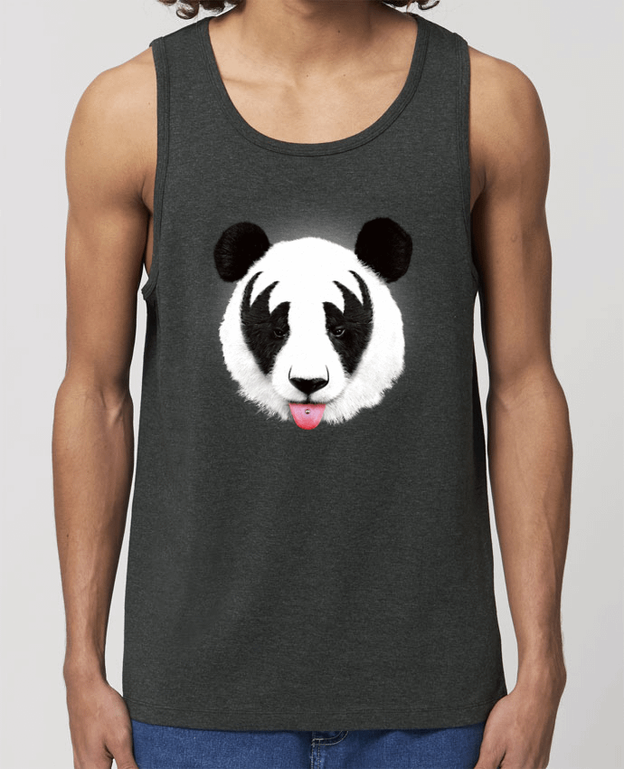 camiseta sin mangas pora él Stanley Specter Kiss of a panda Par robertfarkas
