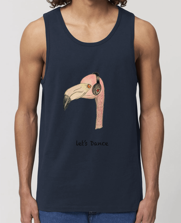 camiseta sin mangas pora él Stanley Specter Flamingo LET'S DANCE by La Paloma Par La Paloma