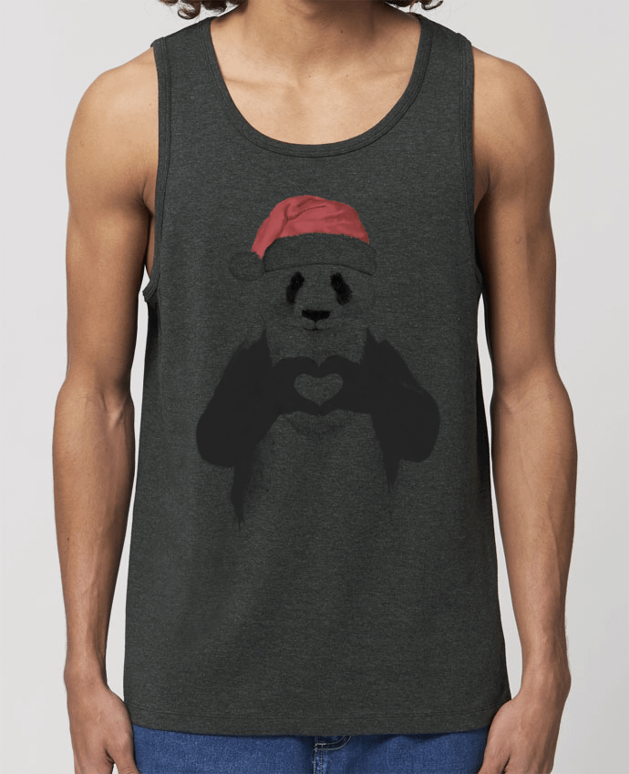 Débardeur Homme Santa Panda Par Balàzs Solti