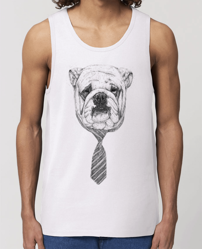 camiseta sin mangas pora él Stanley Specter Cool Dog Par Balàzs Solti