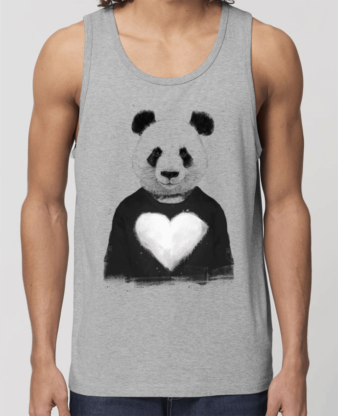 camiseta sin mangas pora él Stanley Specter lovely_panda Par Balàzs Solti