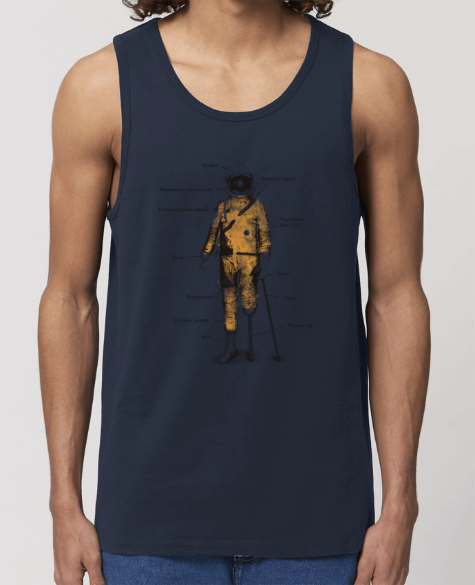 Men\'s tank top Stanley Specter Astropirate with text Par Florent Bodart