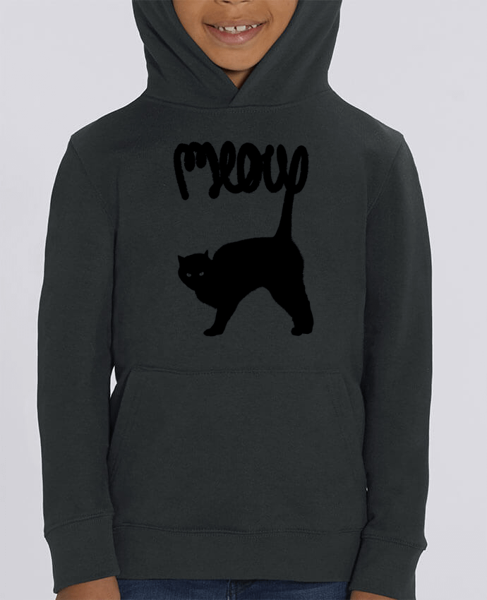 Kids\' hoodie sweatshirt Mini Cruiser Meow Par Florent Bodart
