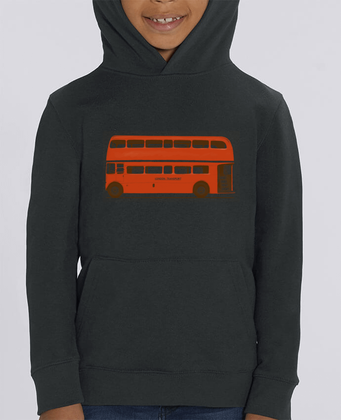 Kids\' hoodie sweatshirt Mini Cruiser Red London Bus Par Florent Bodart