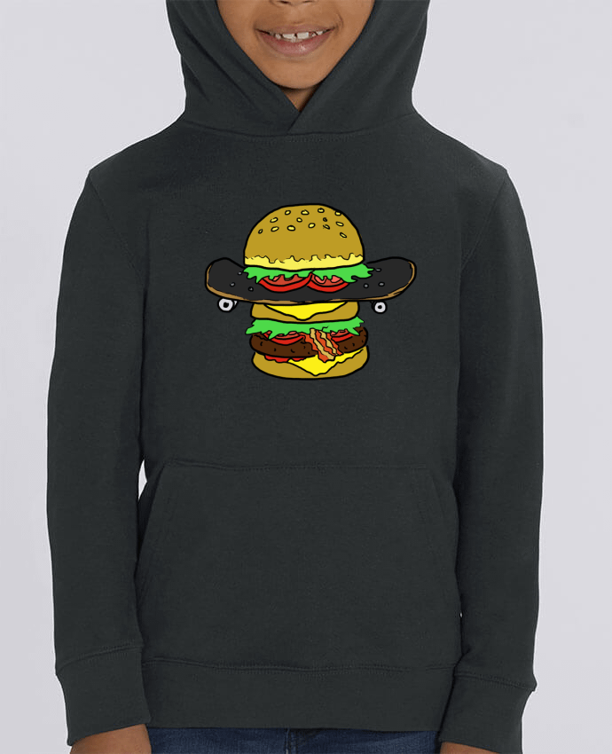 Kids\' hoodie sweatshirt Mini Cruiser Skateburger Par Salade