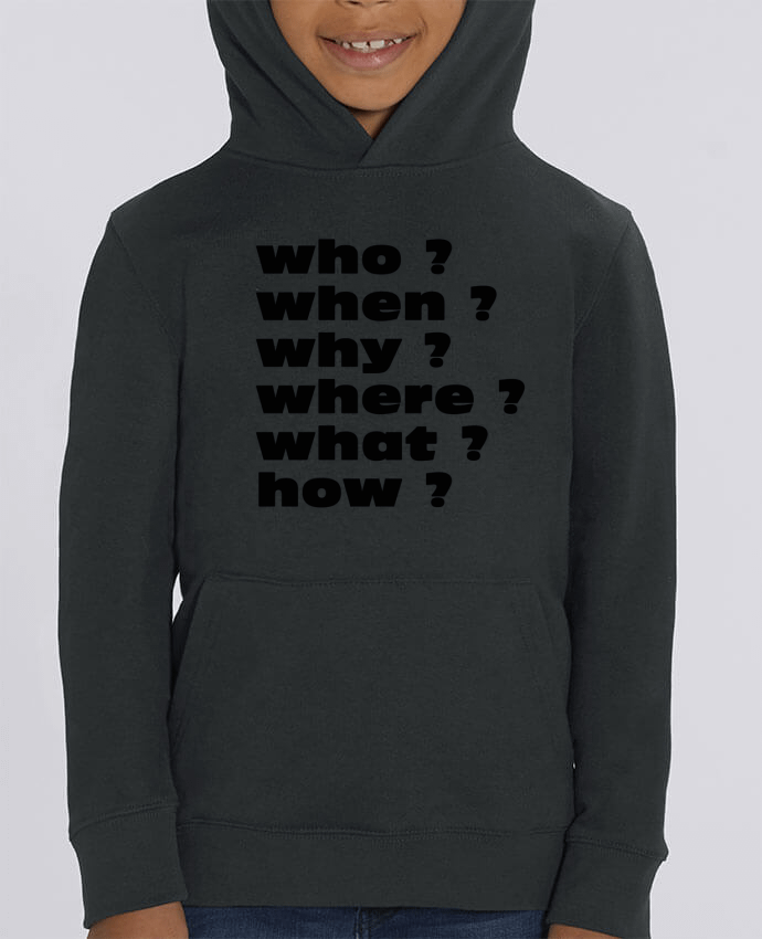 Kids\' hoodie sweatshirt Mini Cruiser Questions Par Les Caprices de Filles