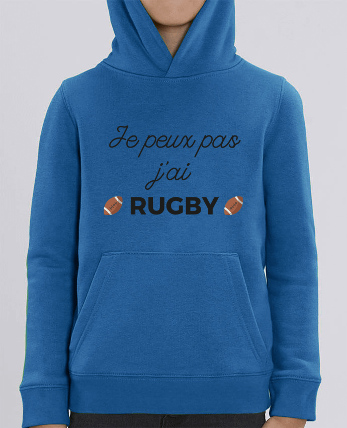 Sweat enfant Je peux pas j'ai Rugby Par Ruuud