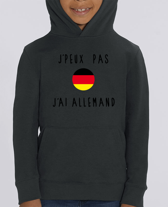 Kids\' hoodie sweatshirt Mini Cruiser J'peux pas j'ai allemand Par Les Caprices de Filles