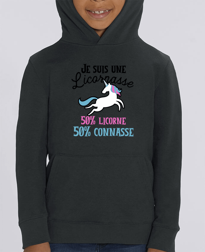 Kids\' hoodie sweatshirt Mini Cruiser Licornasse humour cadeau Par Original t-shirt
