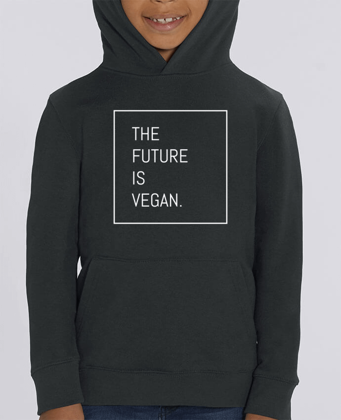 Sweat-shirt enfant Mini Cruiser The future is vegan. Par Bichette