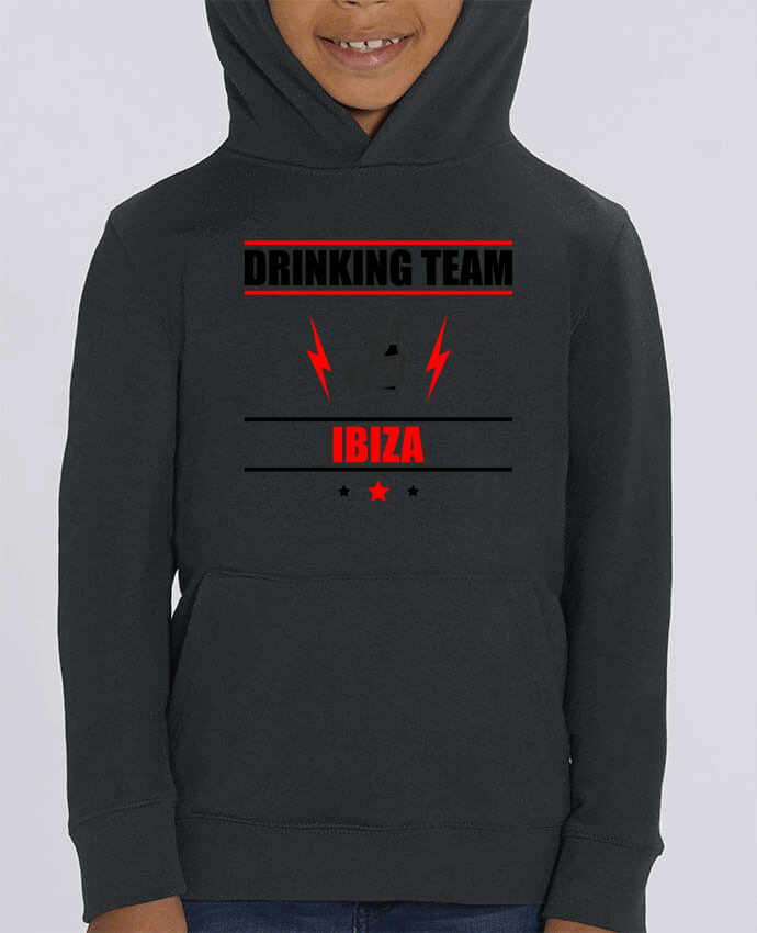 Kids\' hoodie sweatshirt Mini Cruiser Drinking Team Ibiza Par Benichan