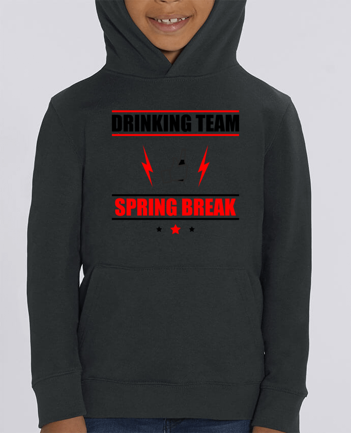 Kids\' hoodie sweatshirt Mini Cruiser Drinking Team Spring Break Par Benichan