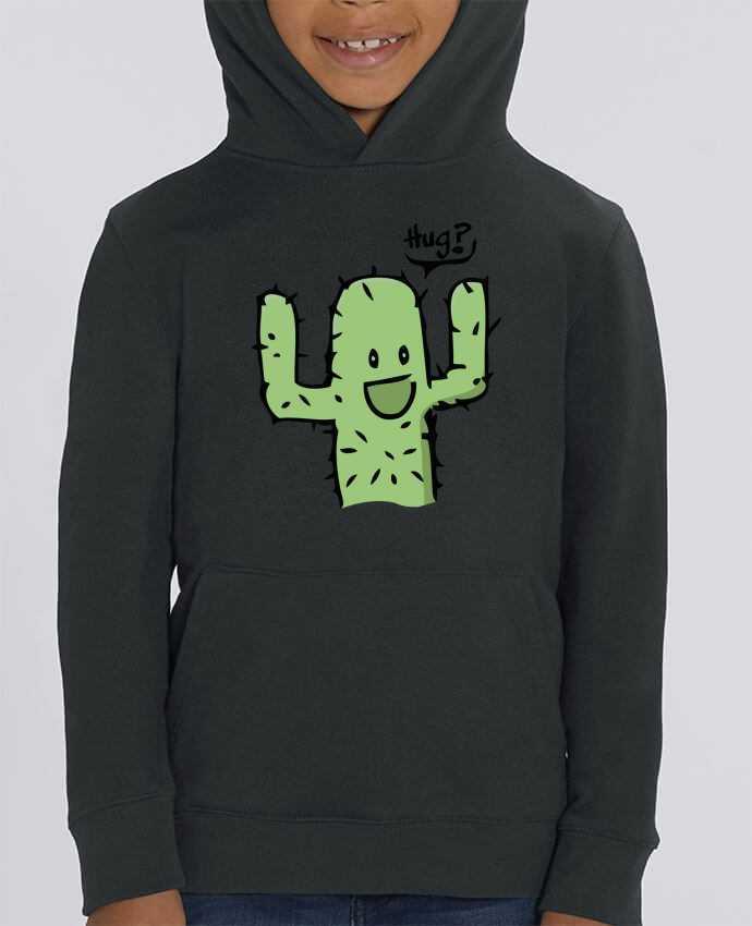 Kids\' hoodie sweatshirt Mini Cruiser cactus calin gratuit Par Tête Au Carré