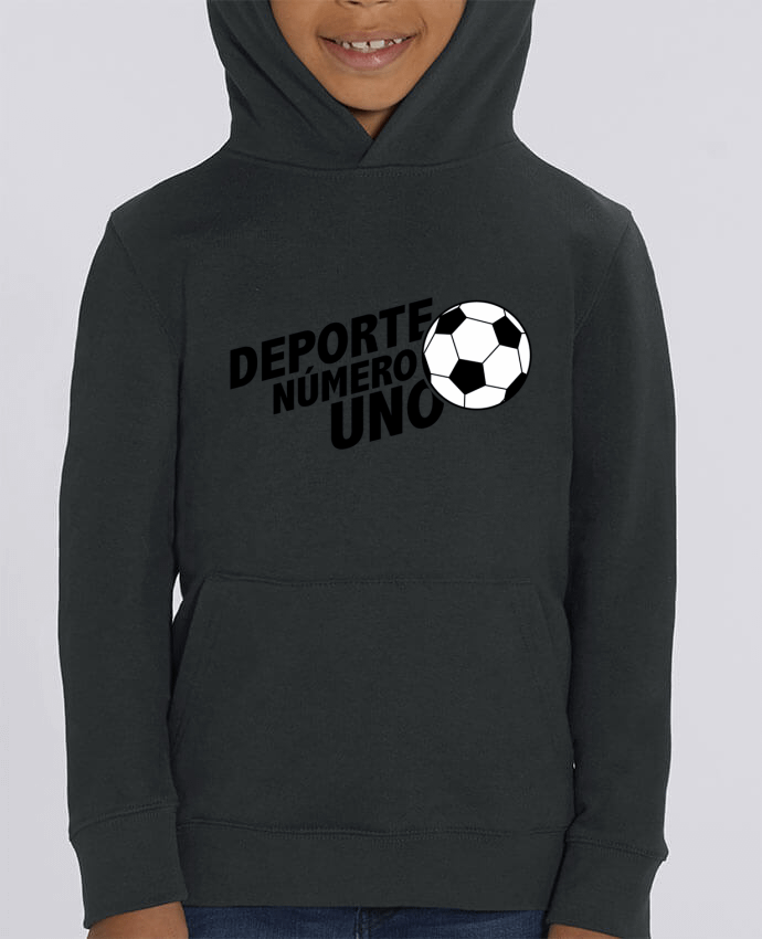 Kids\' hoodie sweatshirt Mini Cruiser Deporte Número Uno Futbol Par tunetoo