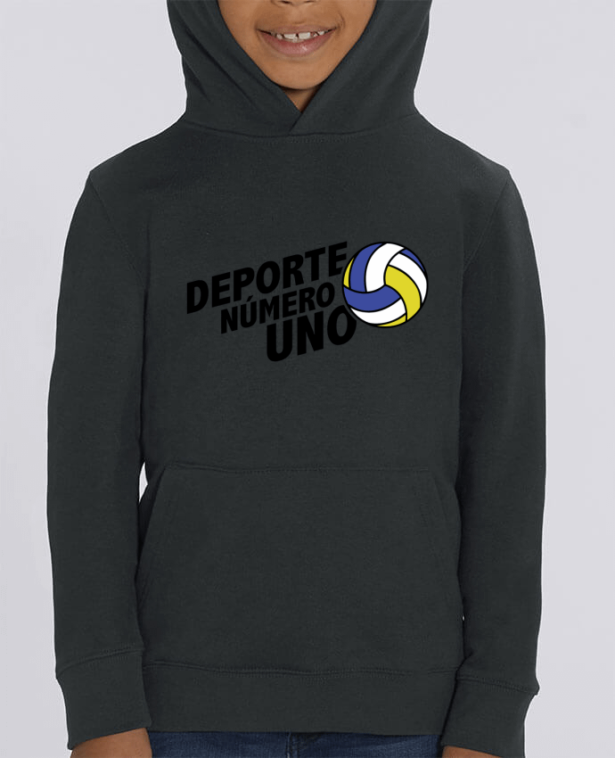 Kids\' hoodie sweatshirt Mini Cruiser Deporte Número Uno Volleyball Par tunetoo