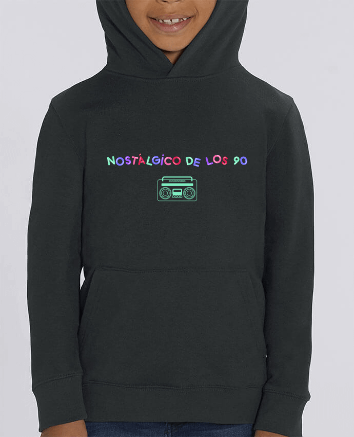 Sudadera Infantil con Capucha MINI CRUISER Nostálgico de los 90 Radio Par tunetoo