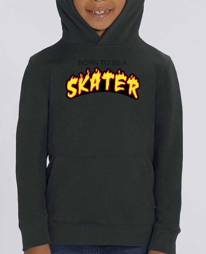 Kids\' hoodie sweatshirt Mini Cruiser Born to be a skater Par tunetoo