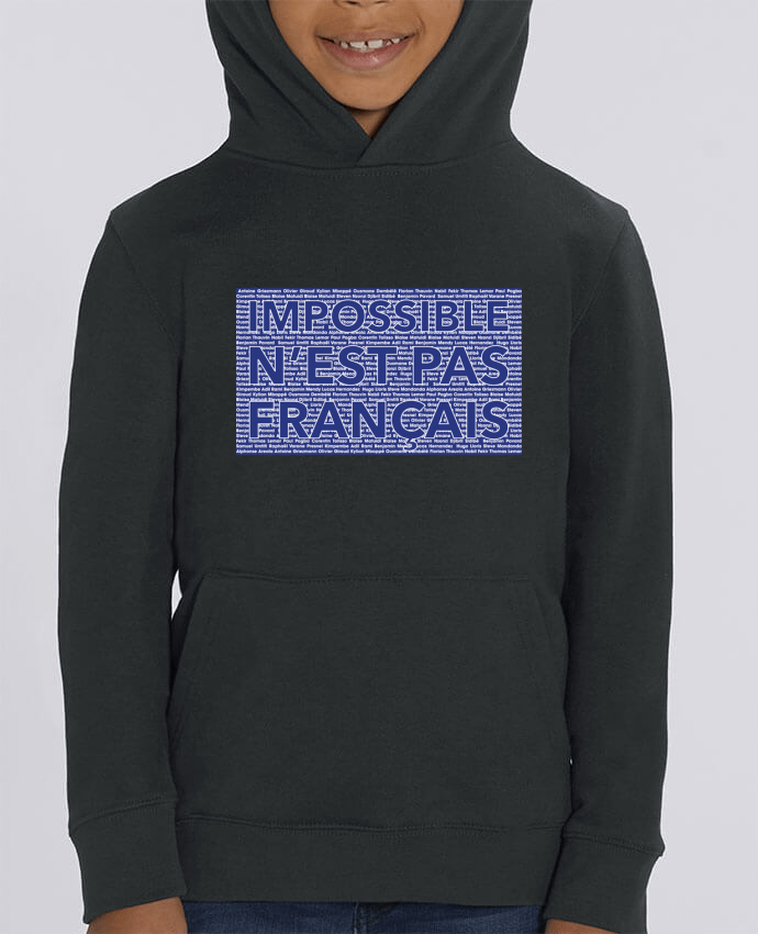 Sweat enfant Impossible n'est pas français Par tunetoo