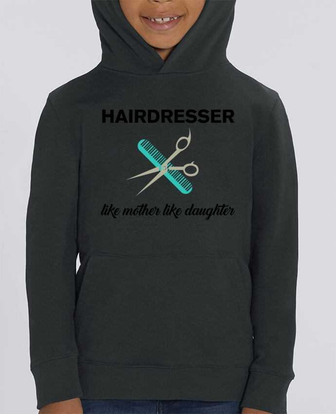 Kids\' hoodie sweatshirt Mini Cruiser Hairdresser like mother like daughter Par tunetoo