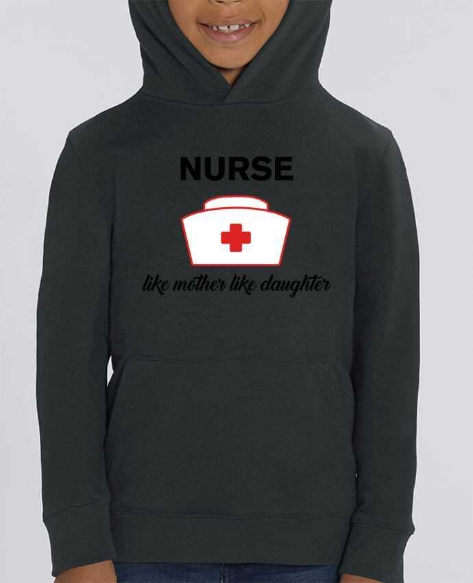 Kids\' hoodie sweatshirt Mini Cruiser Nurse like mother like daughter Par tunetoo