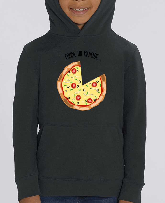 Kids\' hoodie sweatshirt Mini Cruiser Pizza duo Par tunetoo