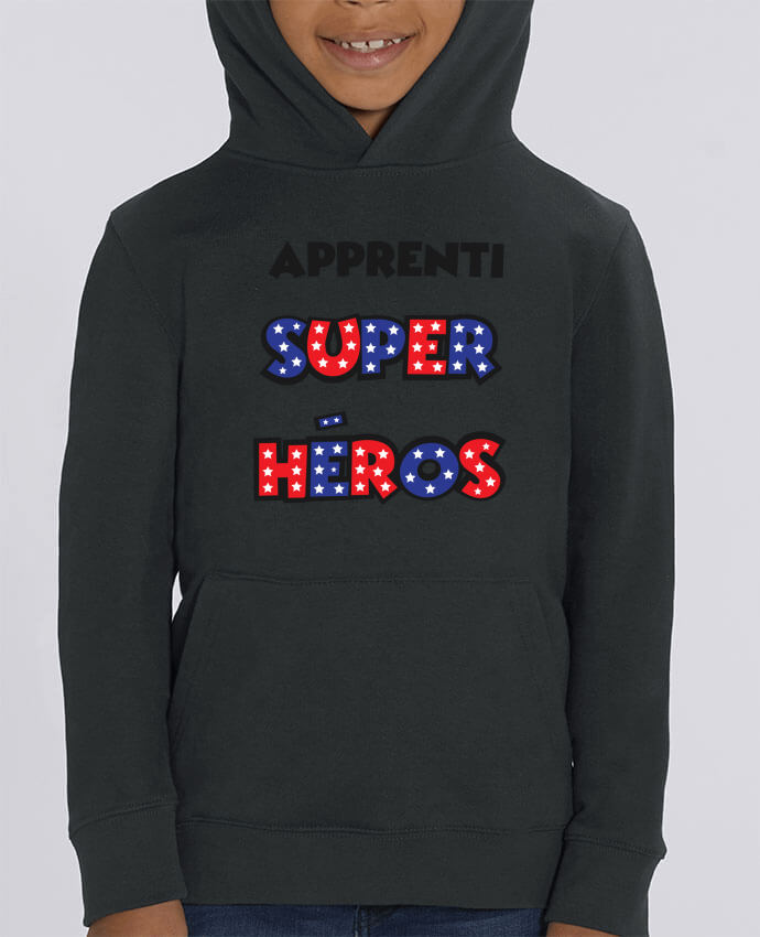 Kids\' hoodie sweatshirt Mini Cruiser Apprenti super héros Par tunetoo