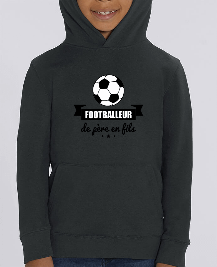 Sweat enfant Footballeur de père en fils, foot, football Par Benichan