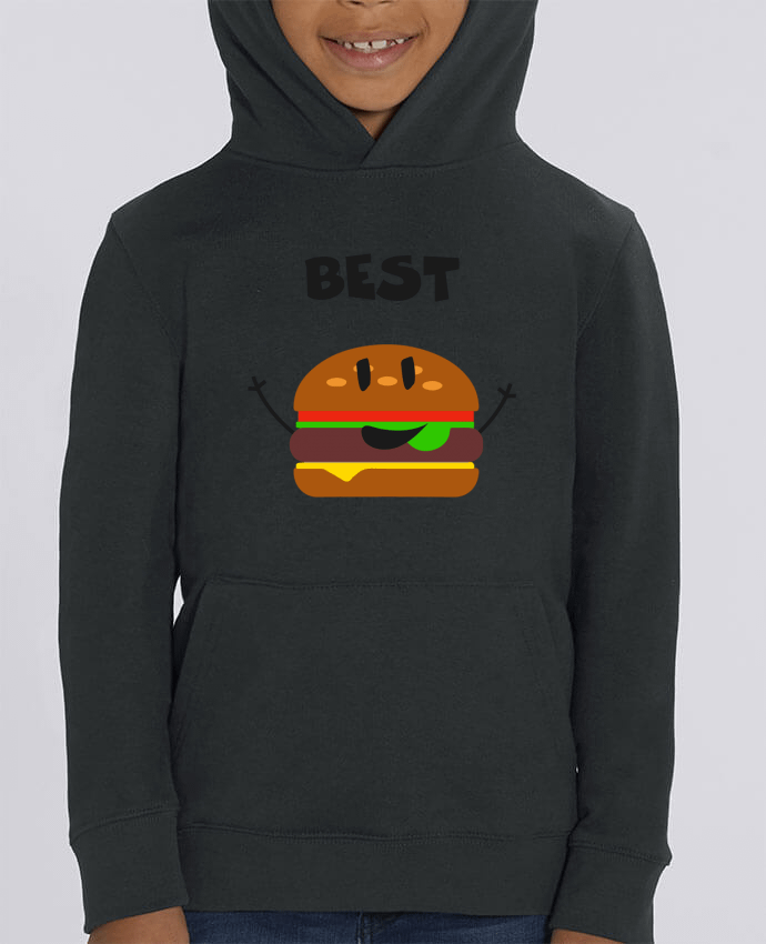 Kids\' hoodie sweatshirt Mini Cruiser BEST FRIENDS BURGER 1 Par tunetoo