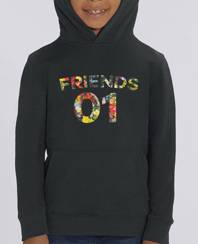 Kids\' hoodie sweatshirt Mini Cruiser BEST FRIENDS FLOWER 2 Par tunetoo