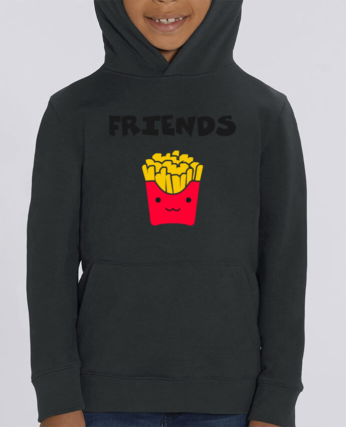 Sweat-shirt enfant Mini Cruiser BEST FRIENDS FRIES Par tunetoo