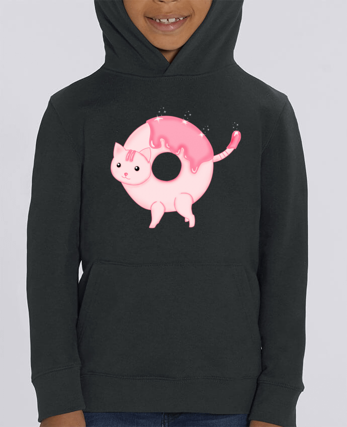 Sudadera Infantil con Capucha MINI CRUISER Tasty Donut Cat Par Thesoulofthedevil