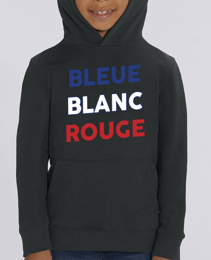 Kids\' hoodie sweatshirt Mini Cruiser Bleue Blanc Rouge Par tunetoo