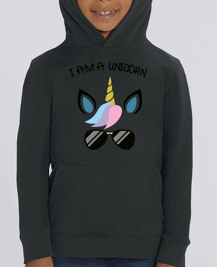 Kids\' hoodie sweatshirt Mini Cruiser i am a unicorn Par jorrie