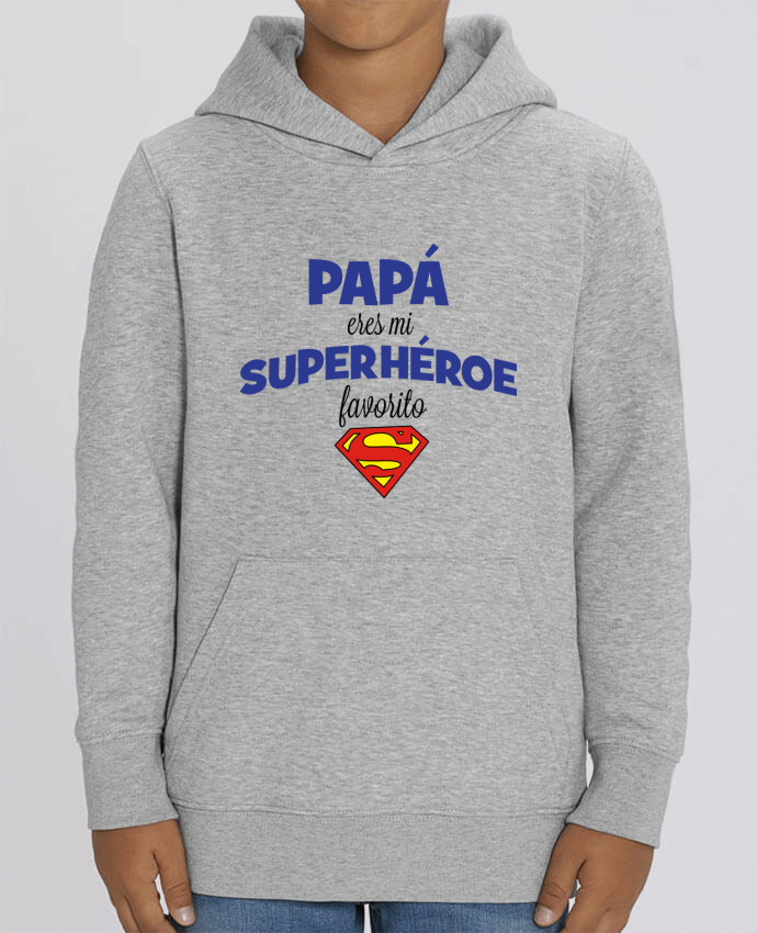 Kids\' hoodie sweatshirt Mini Cruiser Papa eres mi superhéroe favorito Par tunetoo