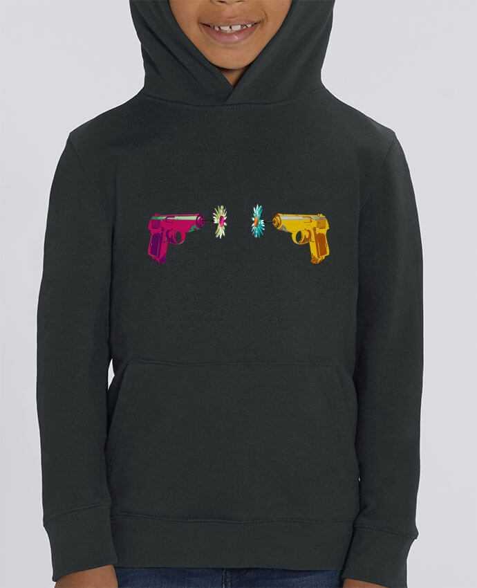 Kids\' hoodie sweatshirt Mini Cruiser Guns and Daisies Par alexnax