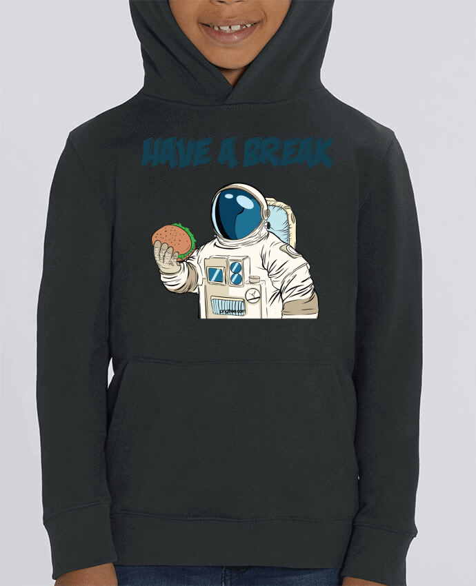 Kids\' hoodie sweatshirt Mini Cruiser astronaute - have a break Par jorrie