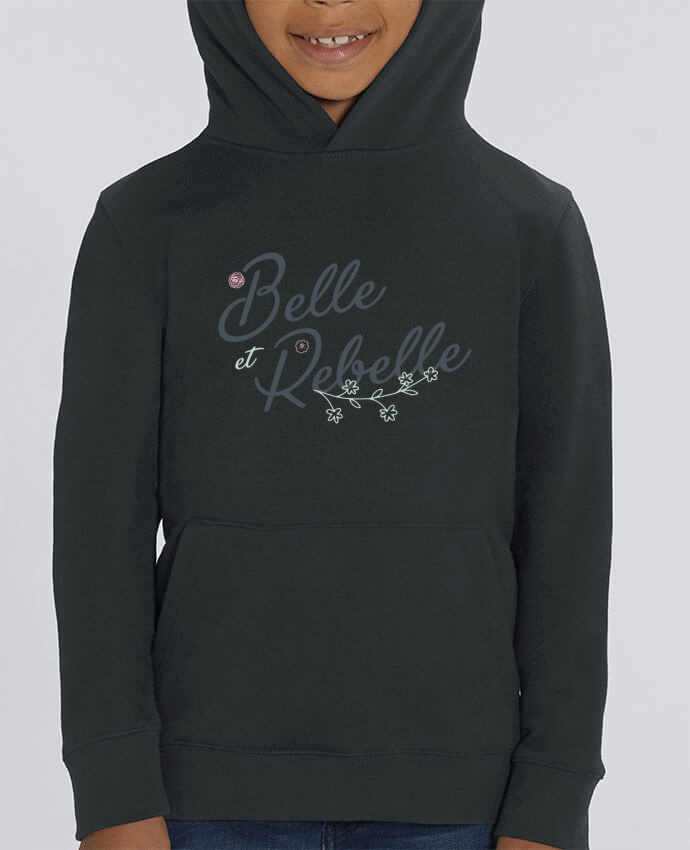 Kids\' hoodie sweatshirt Mini Cruiser Belle et Rebelle Par tunetoo