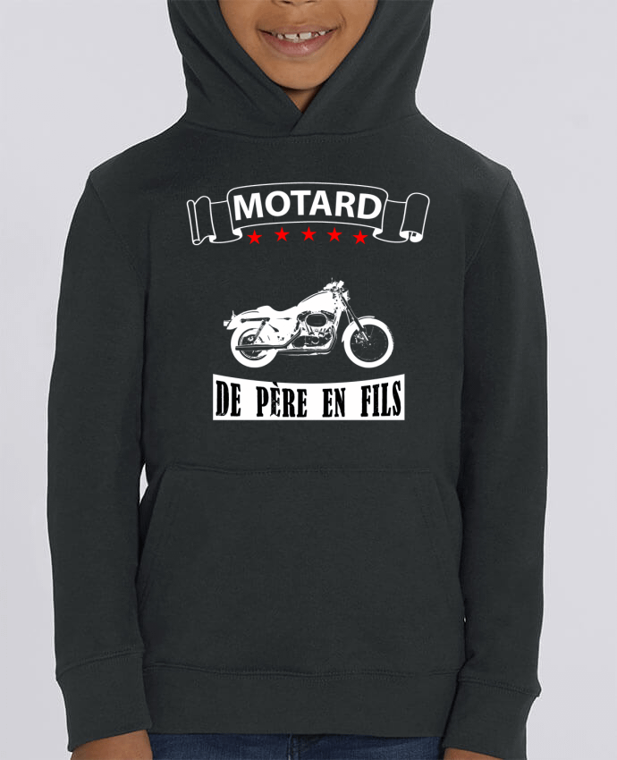 Kids\' hoodie sweatshirt Mini Cruiser Motard de père en fils Par Ouishirt
