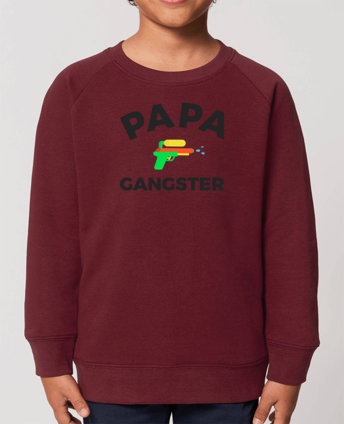 Sweat-shirt enfant Papa Ganster Par  Ruuud