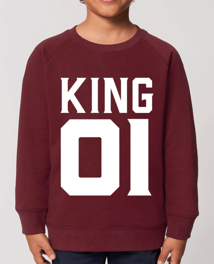 Iconic kids\' crew neck sweatshirt Mini Scouter king 01 t-shirt cadeau humour Par  Original t-shirt