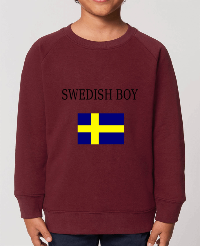 Iconic kids\' crew neck sweatshirt Mini Scouter SWEDISH BOY Par  Dott