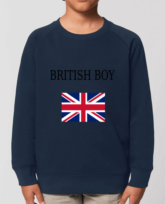 Iconic kids\' crew neck sweatshirt Mini Scouter BRITISH BOY Par  Dott
