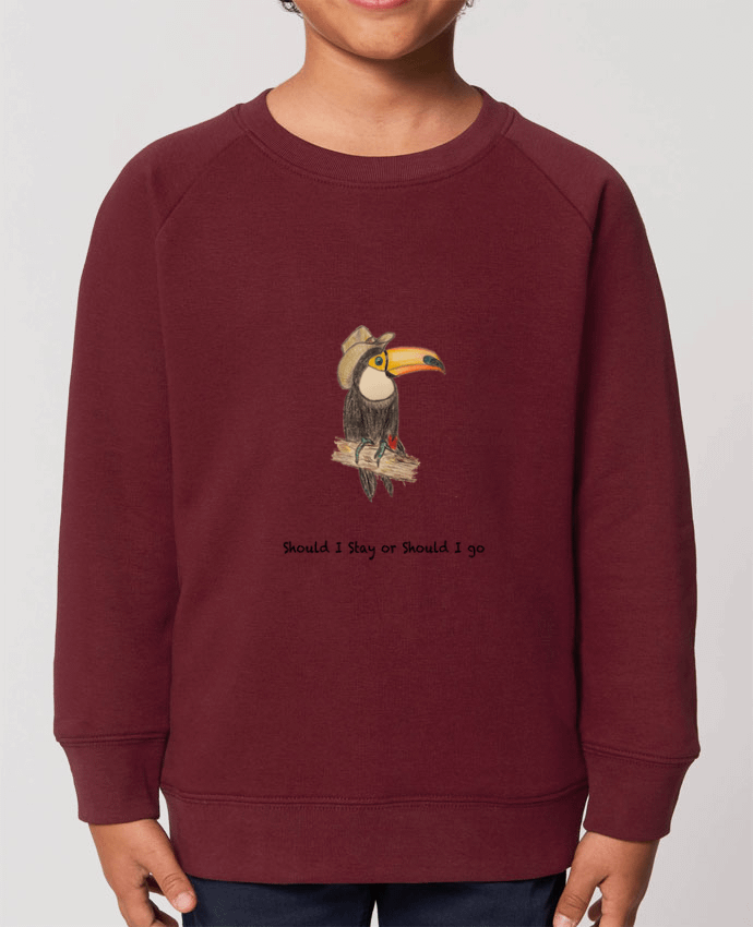 Sweat-shirt enfant TOUCAN Par  La Paloma