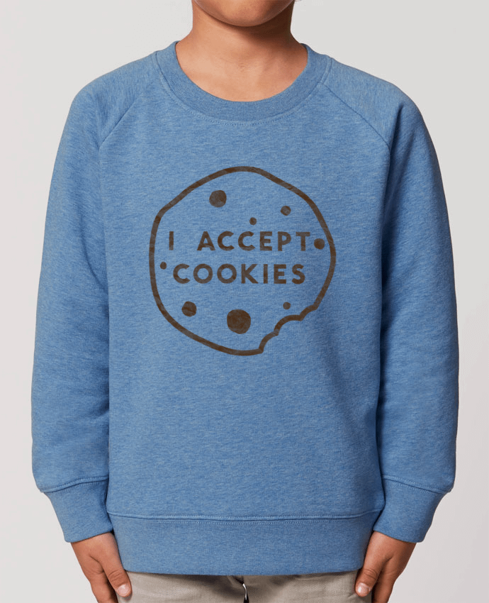 Iconic kids\' crew neck sweatshirt Mini Scouter I accept cookies Par  Florent Bodart