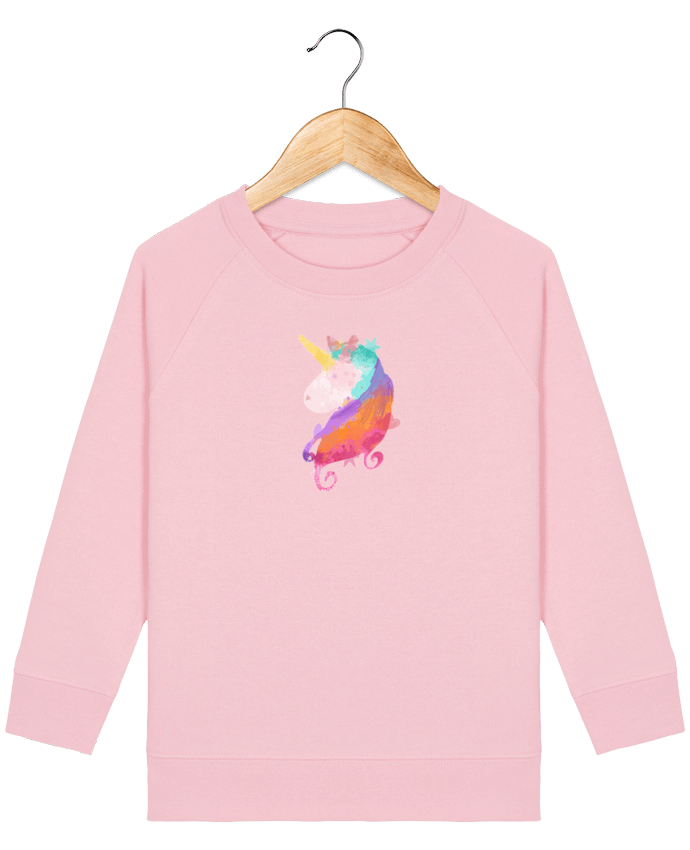 Sweat-shirt enfant Watercolor Unicorn Par  PinkGlitter