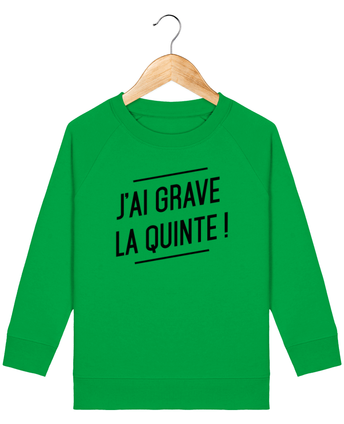 Iconic kids\' crew neck sweatshirt Mini Scouter La quinte ! Par  tunetoo