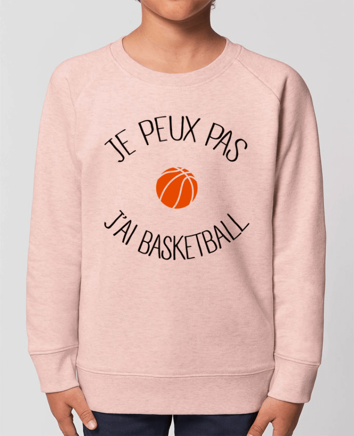 Sweat Enfant Col Rond- Coton - STANLEY MINI SCOUTER je peux pas j'ai Basketball Par  Freeyourshirt.com