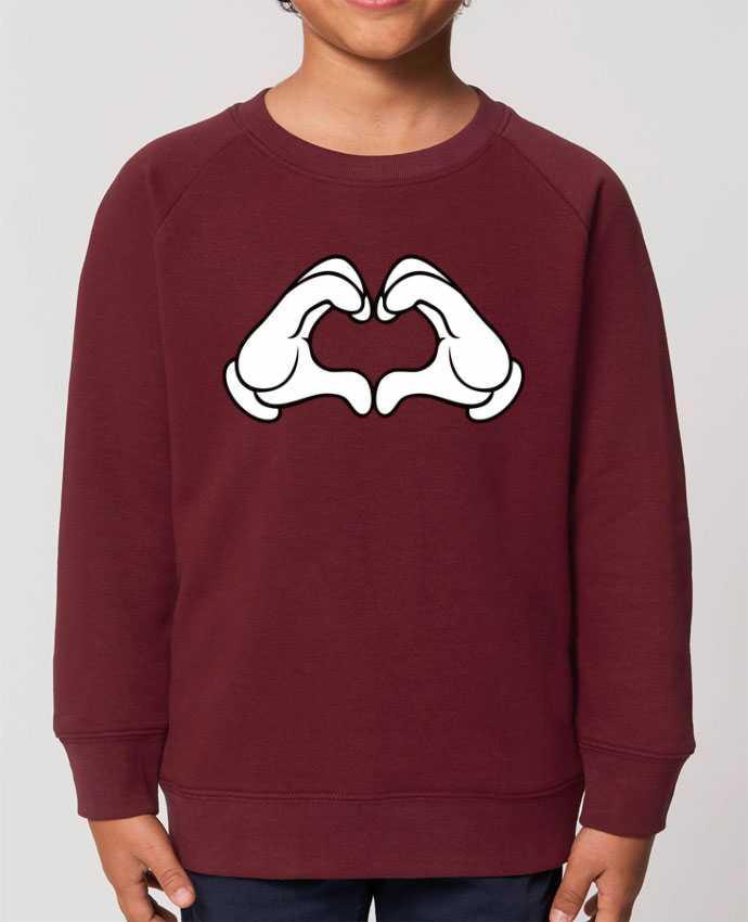 Sweat-shirt enfant LOVE Signe Par  Freeyourshirt.com