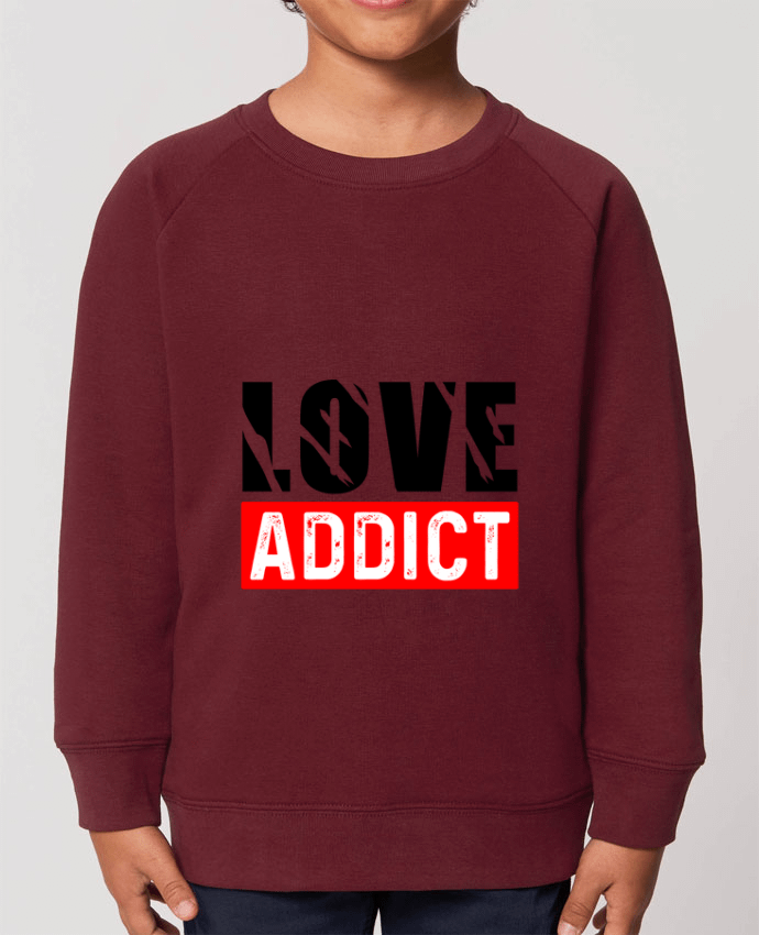 Sweat-shirt enfant Love Addict Par  Sole Tshirt
